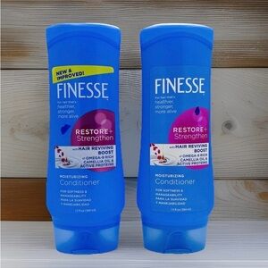 Finesse Restore + Strengthen, Moisturizing Conditioner 13 FL Oz (Pack of 2)